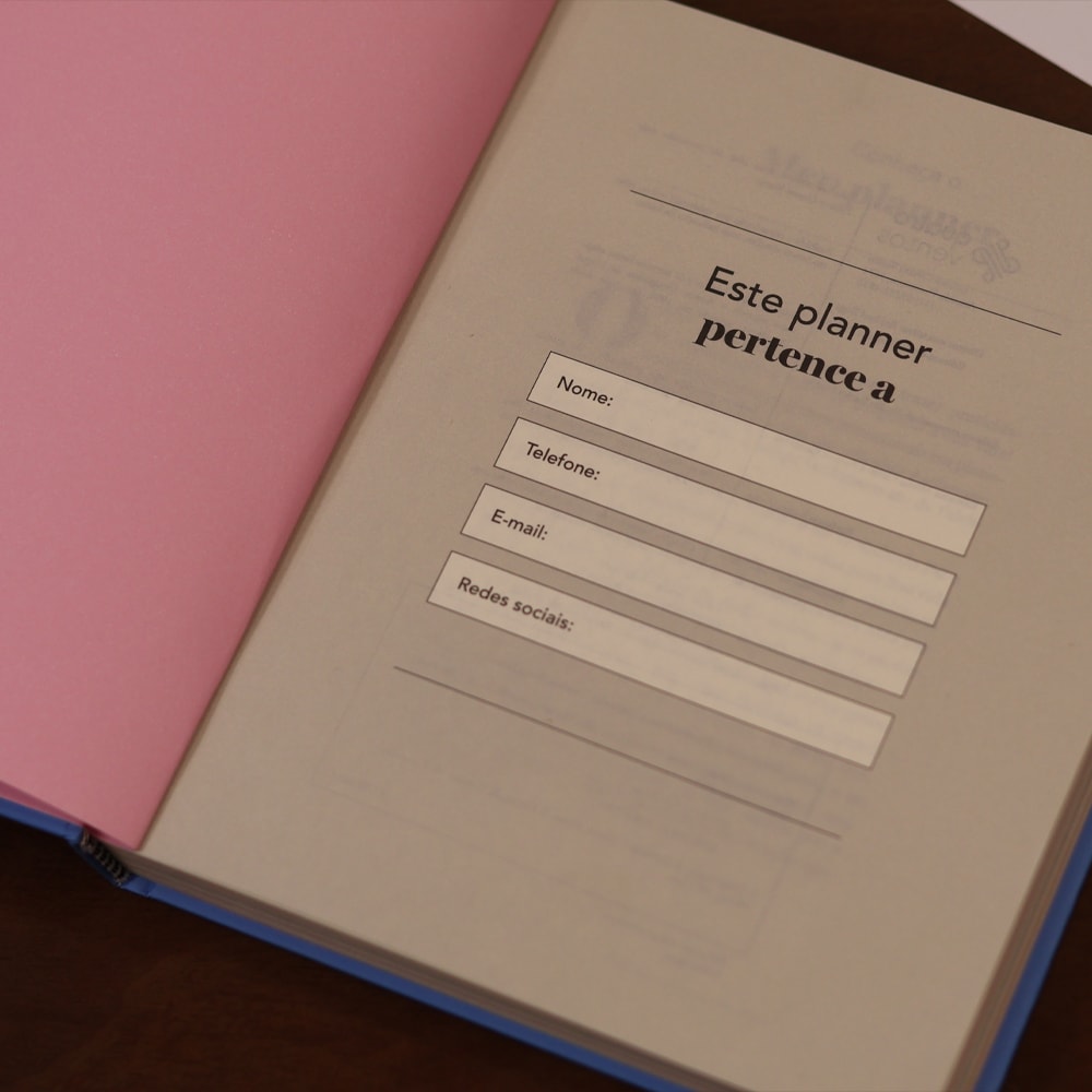 Meu Planner | Azul