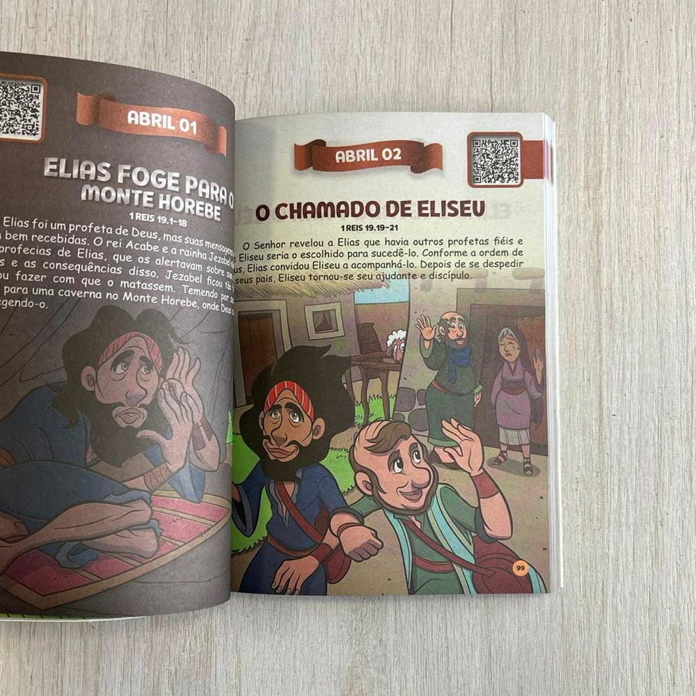 365 Histórias Bíblicas | Ilustrada e Narradas