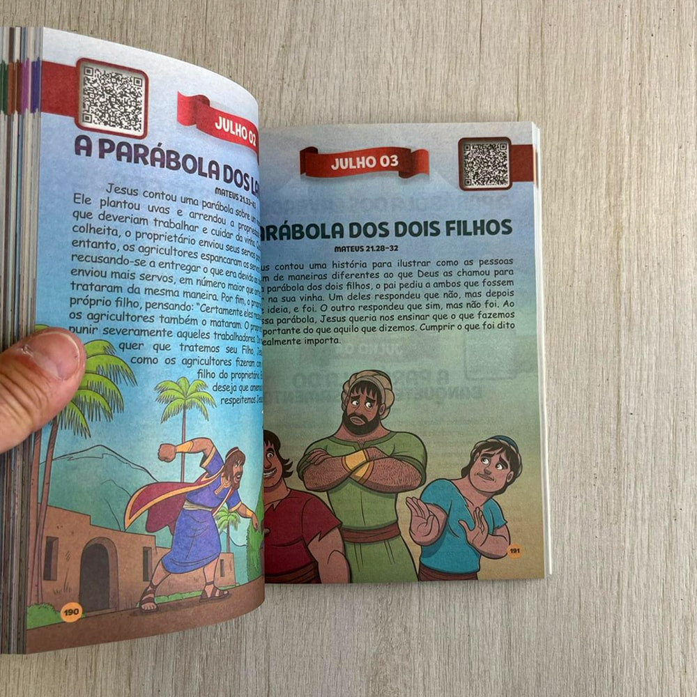 365 Histórias Bíblicas | Ilustrada e Narradas