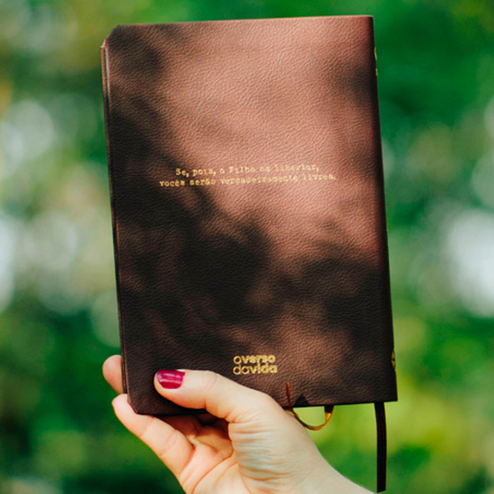 Bíblia Sagrada Livres Slim | NAA | Capa Vinho