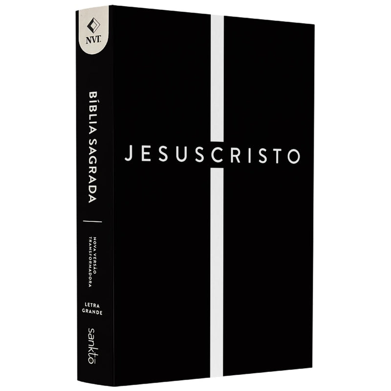 Bíblia Sagrada Cruz Jesus Cristo | NVT | Letra Grande | Capa Dura