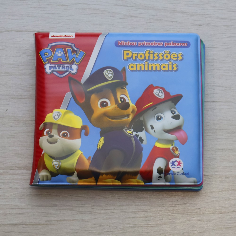 Livro de Banho | Patrulha Canina | Profissões Animais