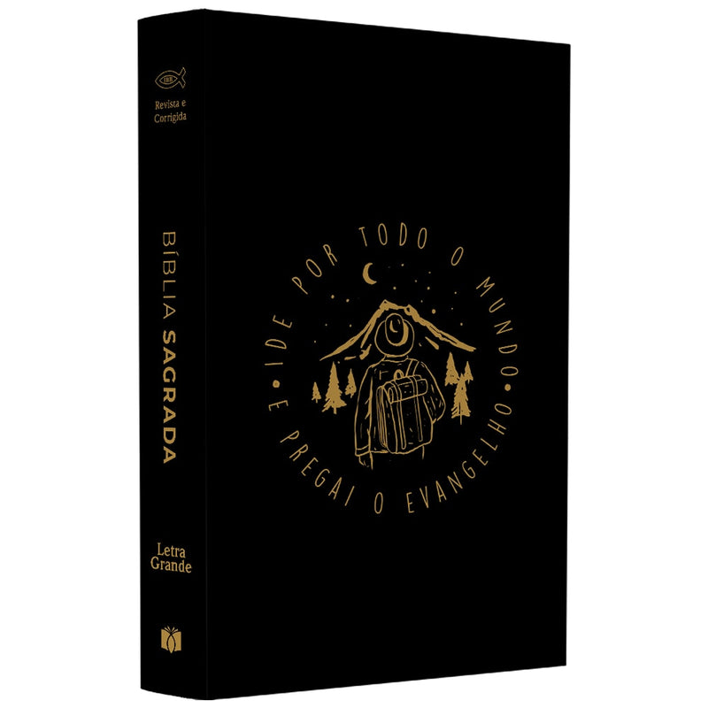 Bíblia Sagrada Ide | ARC | Letra Maior | Harpa e Corinhos | Capa Dura
