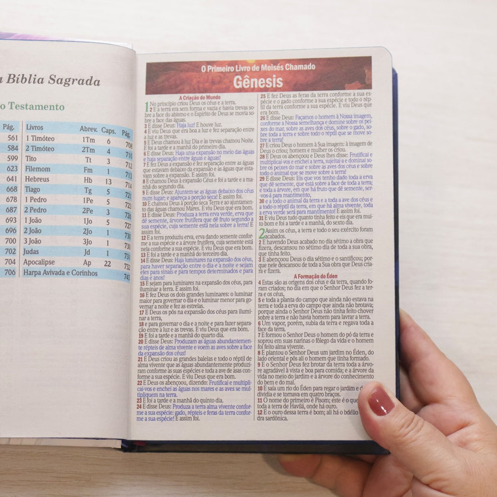 Bíblia Sagrada Leão Consumado | ARC | Letra Maior | Harpa e Corinhos | Capa Dura