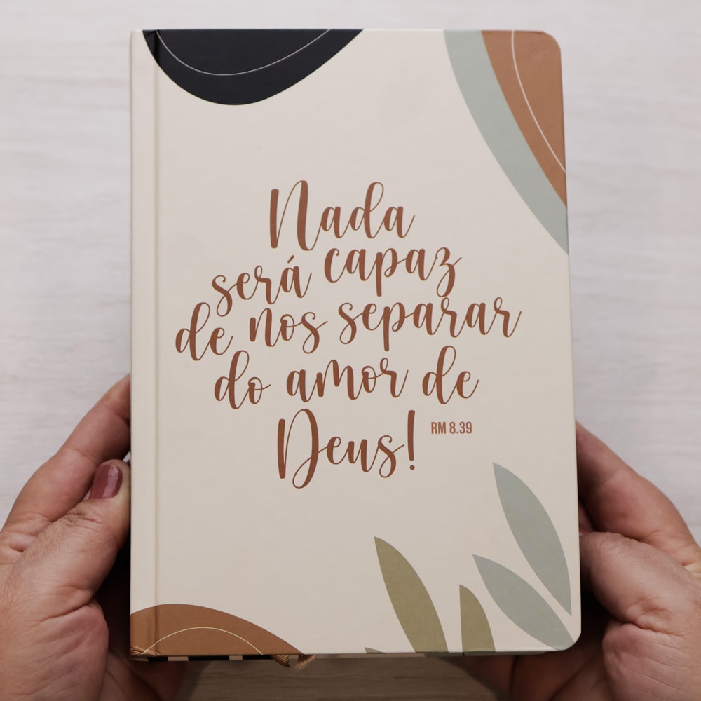 Bíblia Sagrada Nada Será Capaz | ARC | Letra Maior | Harpa e Corinhos | Capa Dura