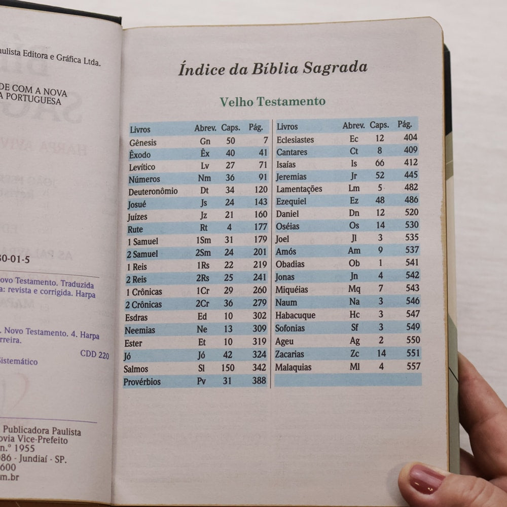 Bíblia Sagrada Nada Será Capaz | ARC | Letra Maior | Harpa e Corinhos | Capa Dura