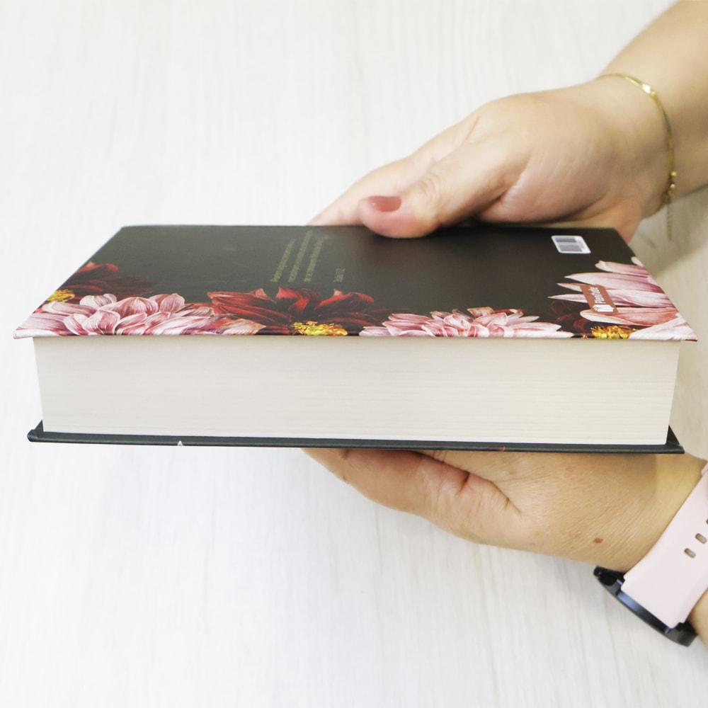 Bíblia Sagrada Crisântemo | NAA | Letra Normal | Capa Dura