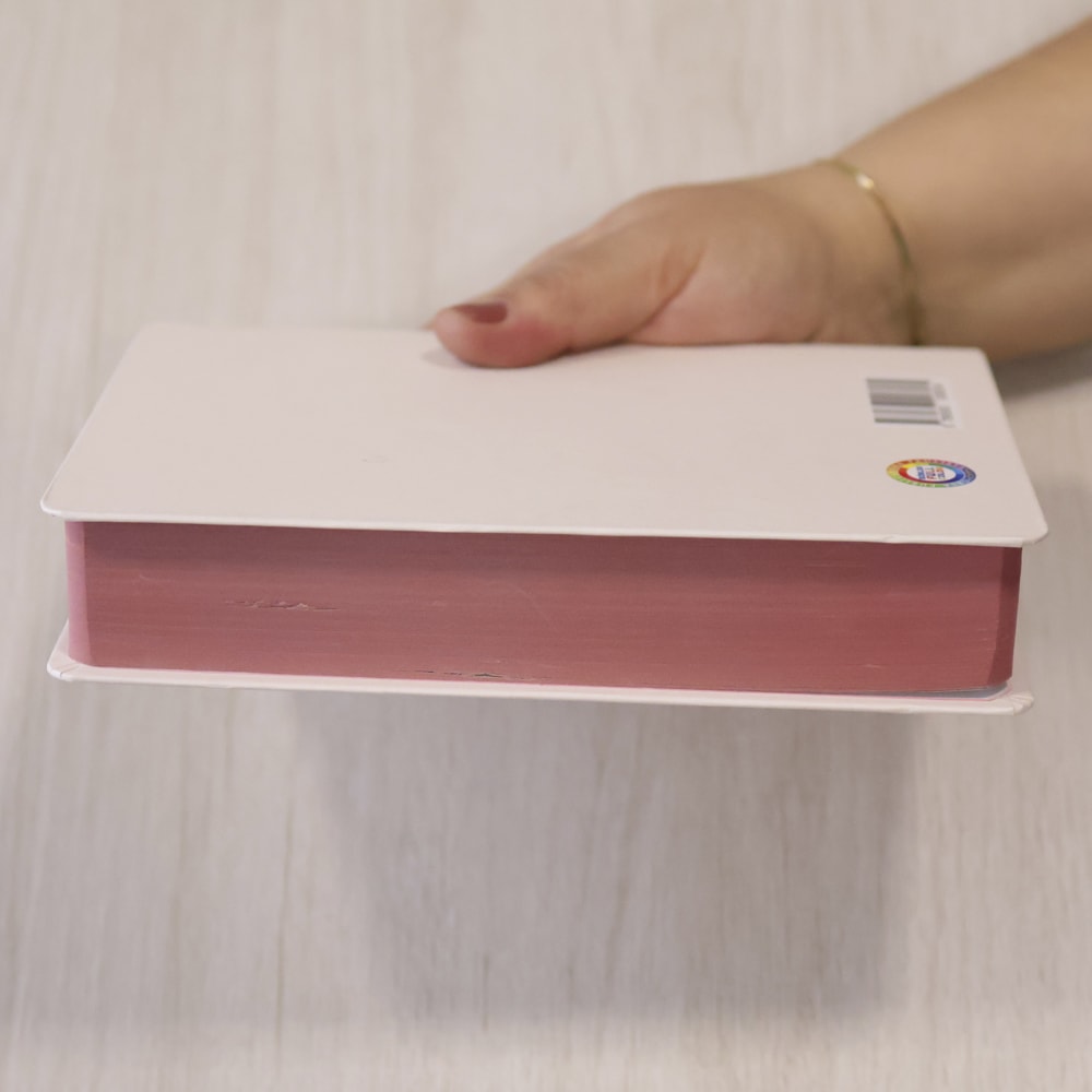 Bíblia Sagrada Flores | ARC | Letra Maior | Harpa e Corinhos | Capa Dura