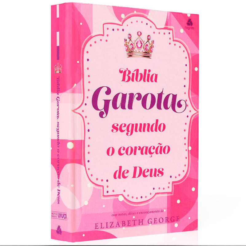 Bíblia da Garota Segundo o Coração de Deus | NBV | Capa Dura Felicidade