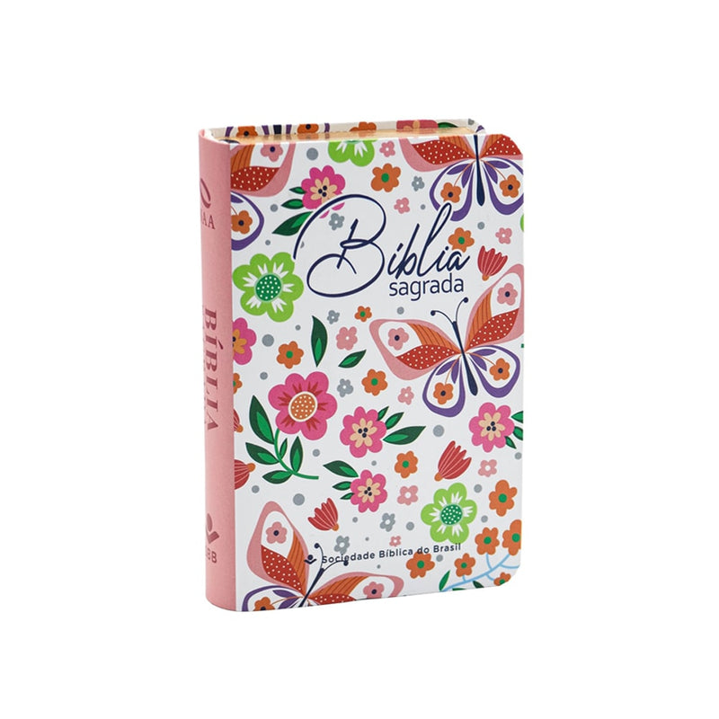 Bíblia Sagrada | Edição de Bolso| NAA | Capa Semiflexível Borboleta