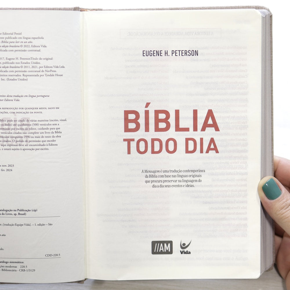 Bíblia Todo Dia | AM | Capa Dura Tecido