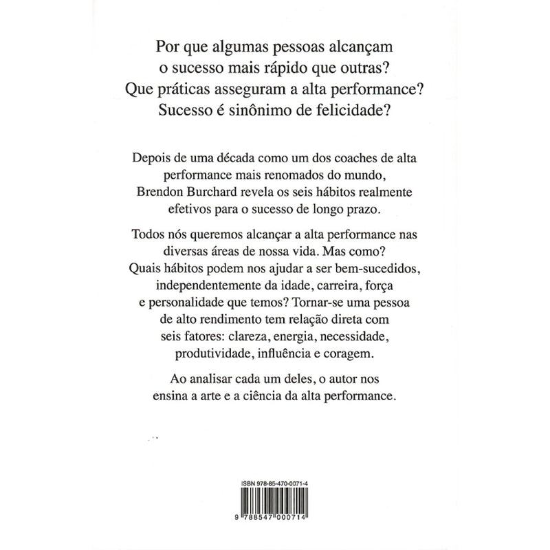 O Poder da Alta Performance | Brendon Burchard