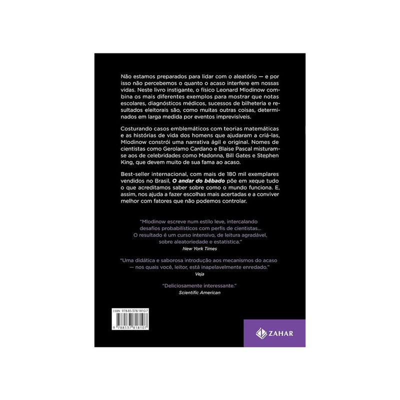 O Andar do Bêbado | Leonard Mlodinow