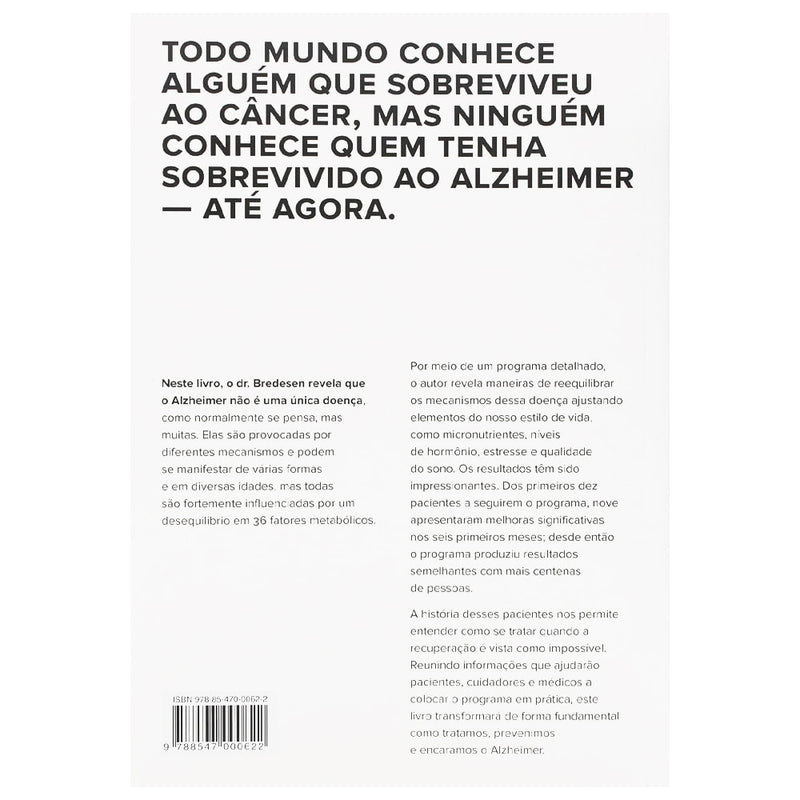 O Fim do Alzheimer | Dale E. Bredesen