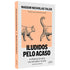 Livro Iludidos Pelo Acaso de Nassim Nicholas Taleb, capa branca com dois gatos e texto em laranja. — Plenitude