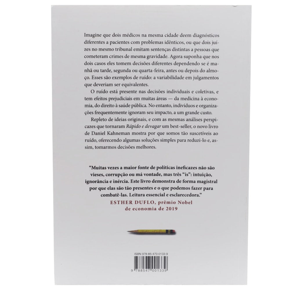 Ruído | Daniel Kahneman | Olivier Sibony | Cass R. Suntein