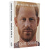 Livro de capa comum, "O Que Sobra" do Príncipe Harry, capa branca com foto de rosto do autor. — Plenitude