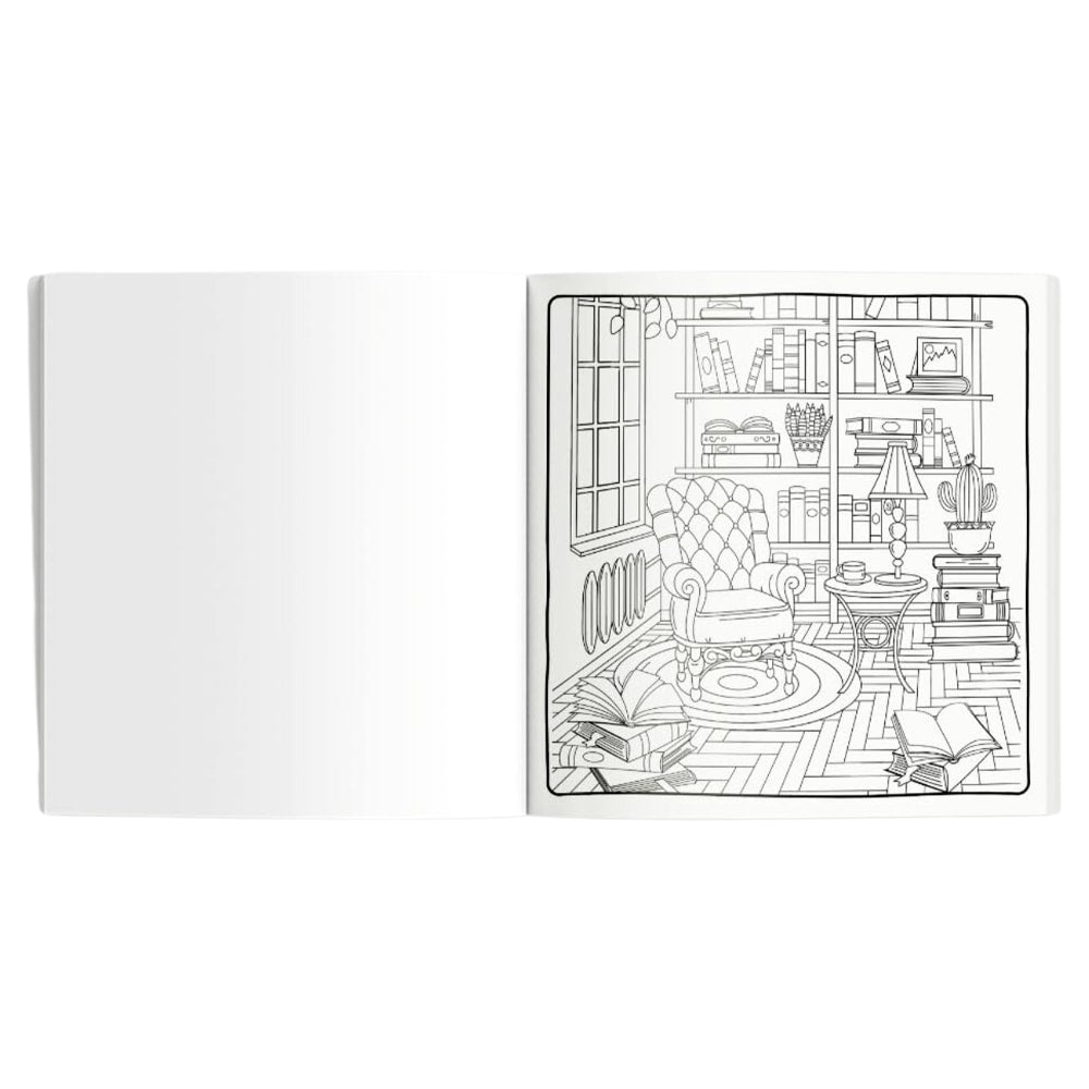 Cute & Cute | Coloring Book for Adults 01 | Bold-Easy