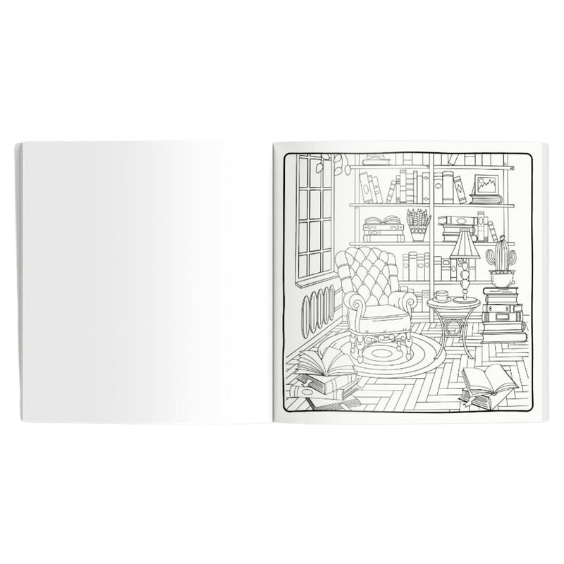 Cute & Cute | Coloring Book for Adults 01 | Bold-Easy