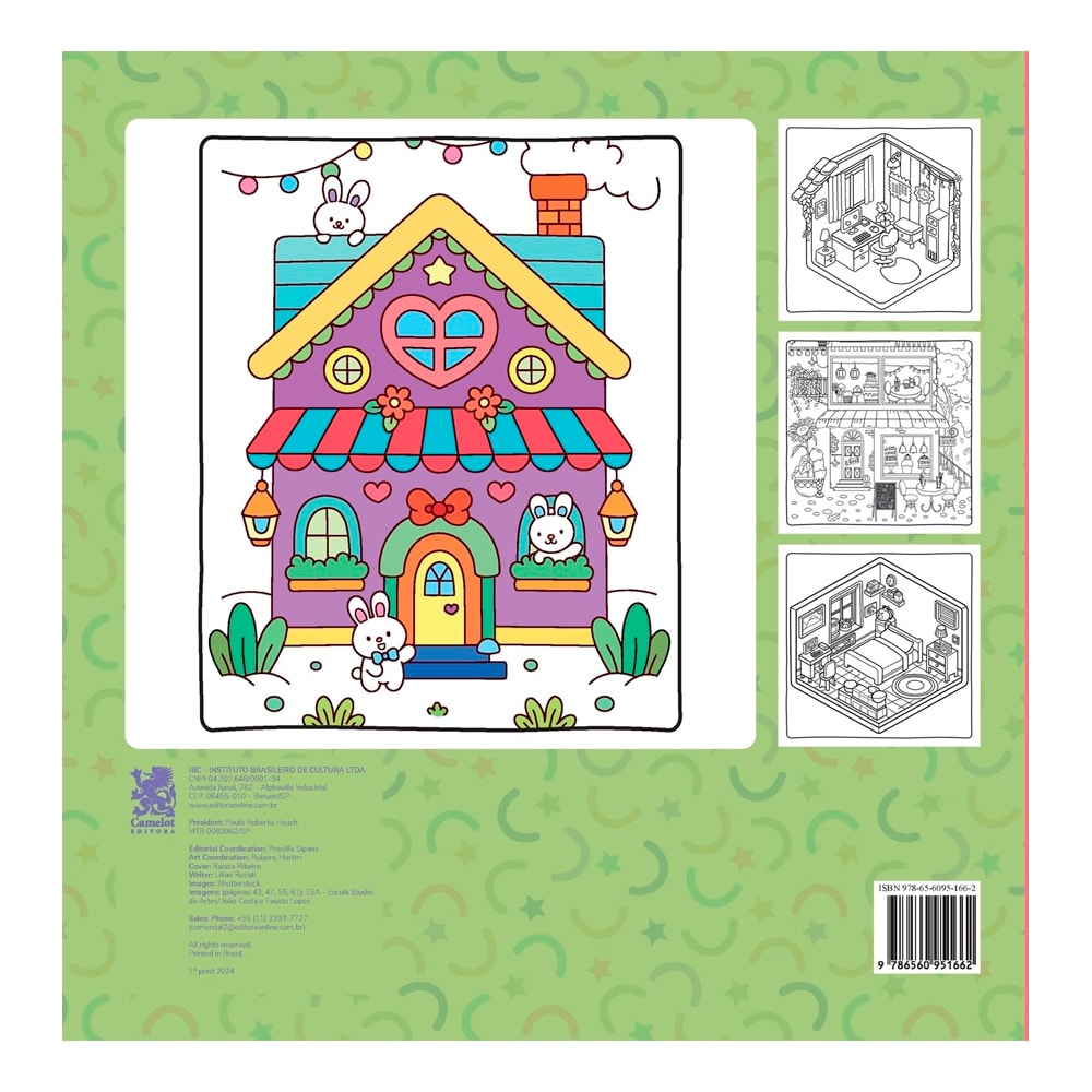 Cute & Cute | Coloring Book for Adults 01 | Bold-Easy