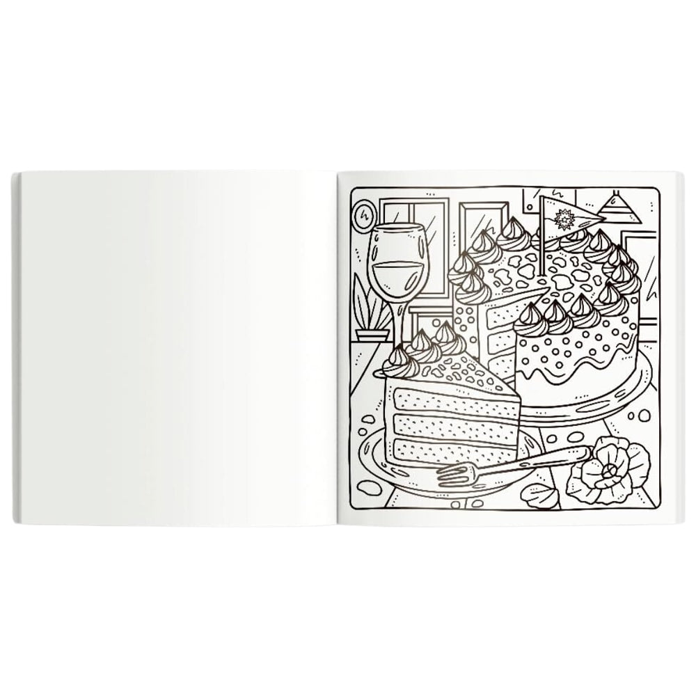 Cute & Cute | Coloring Book for Adults 02 | Bold-Easy