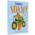 Livro infantil "Tratores Voam?" da Ciranda Cultural, capa azul claro com trator verde e gaivota. — Plenitude