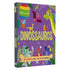 Livro infantil "Dinossauros | Minicontos" da Ciranda Cultural, capa roxa com dinossauros coloridos. — Plenitude