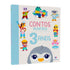 Livro infantil "Contos Divertidos | 3 Anos" da Ciranda Cultural, capa branca com pinguim e animais. — Plenitude