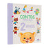 Livro infantil "Contos Divertidos | 2 Anos" da Ciranda Cultural, capa branca com urso e animais. — Plenitude