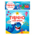 Livro de banho Tubarão e Seus Amigos, capa azul com tubarão sorridente e outros animais marinhos. — Plenitude
