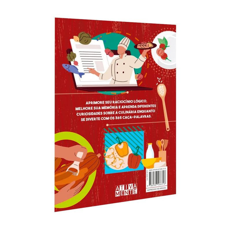 365 Caça-palavras | Culinária