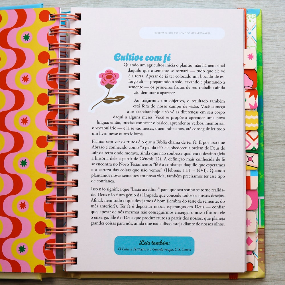 Meu Plano Perfeito Florescer | Capa Almofadada Espiral Oculto Dorama