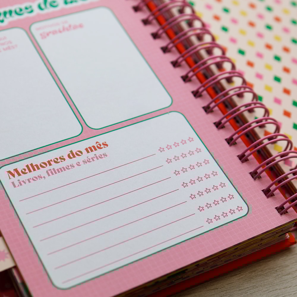 Meu Plano Perfeito Florescer | Capa Dura Neon Blossom Out