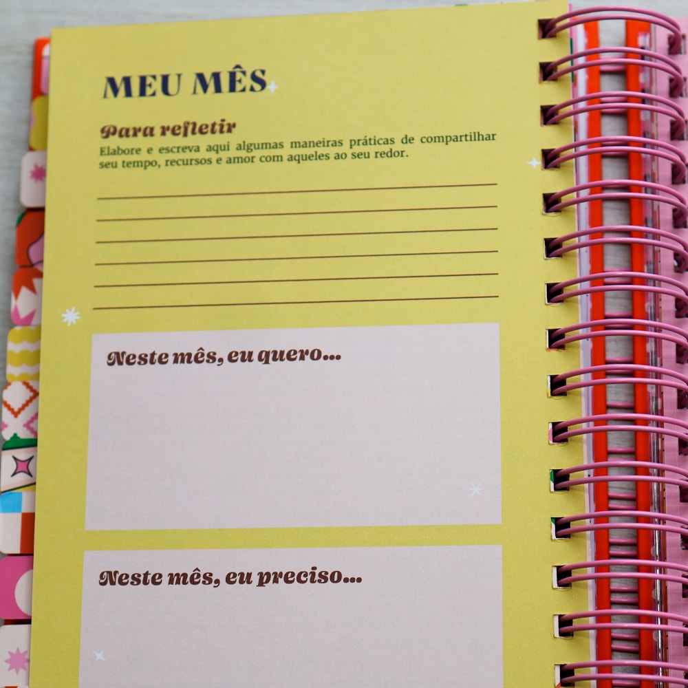 Meu Plano Perfeito Florescer | Capa Dura Neon Blossom Out