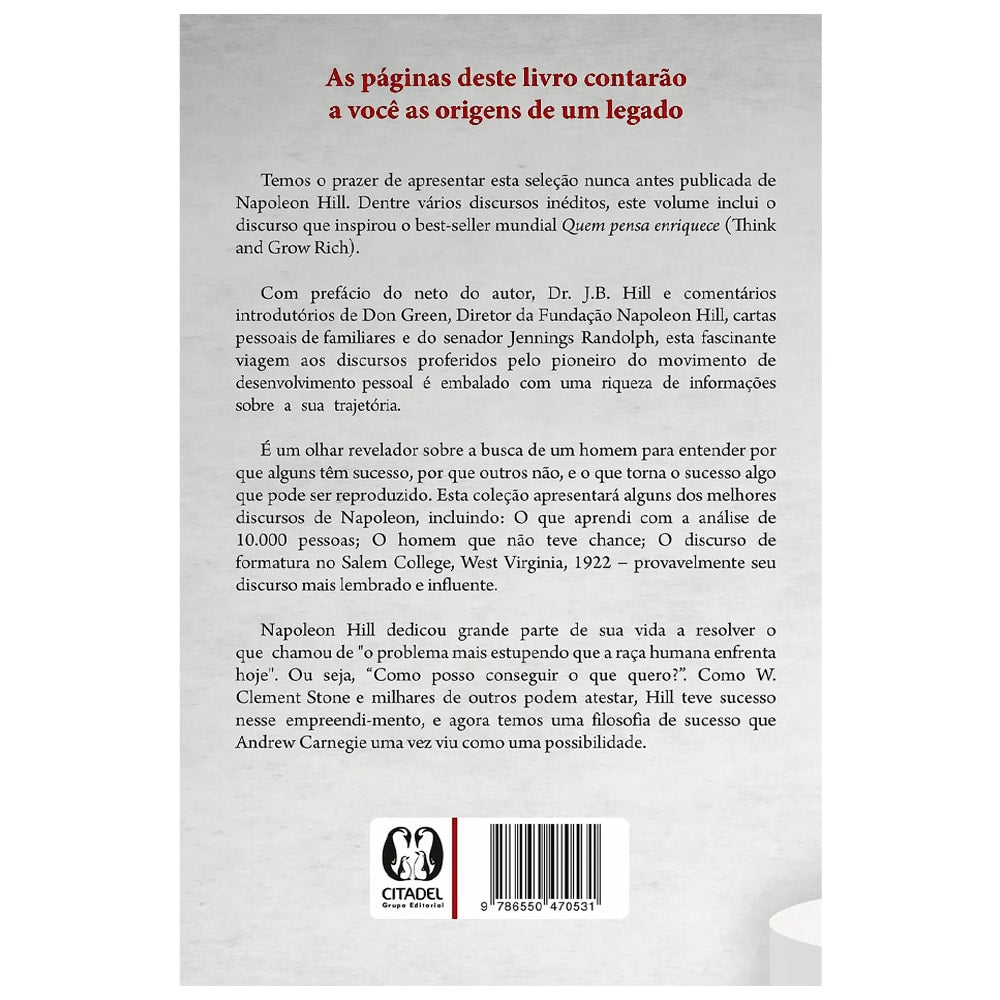 Quem Assiste Enriquece | Napoelon Hill