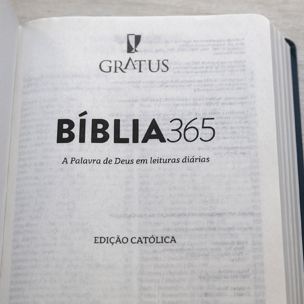 Biblia 365 |  NVT | Edição Católica