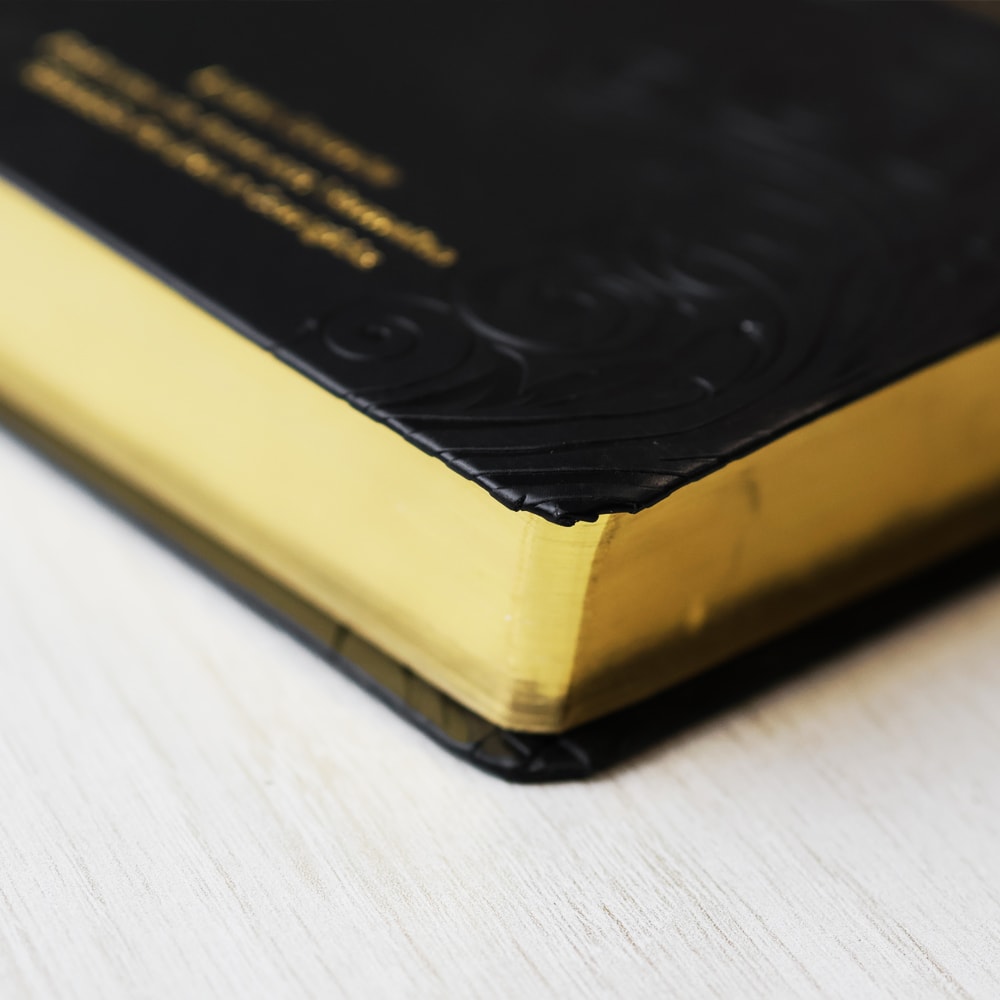 Bíblia Sagrada com Harpa Cristã | ARC | Letra Grande | Capa Luxo Floral Preta