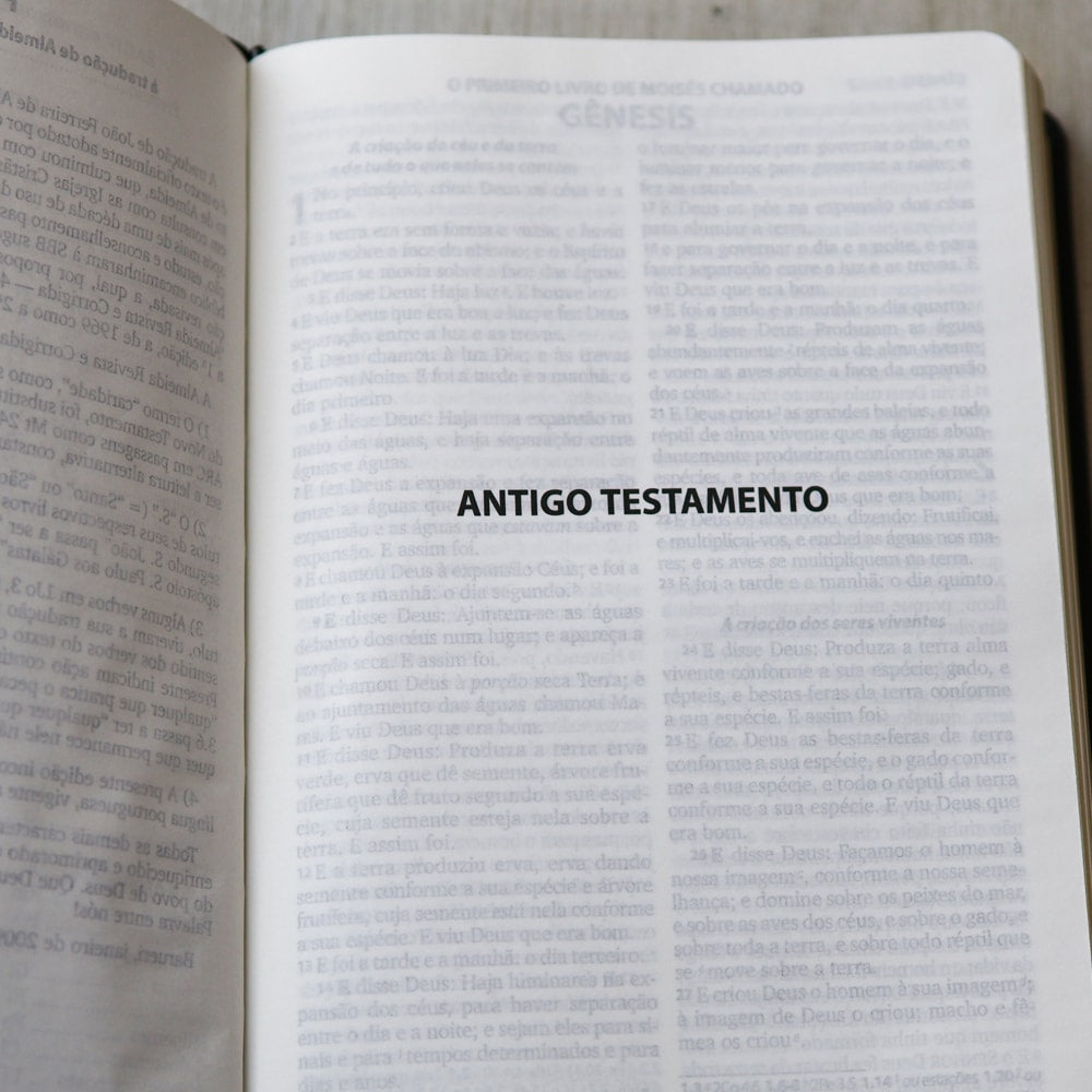 Bíblia Sagrada com Harpa Cristã | ARC | Letra Grande | Capa Luxo Floral Preta