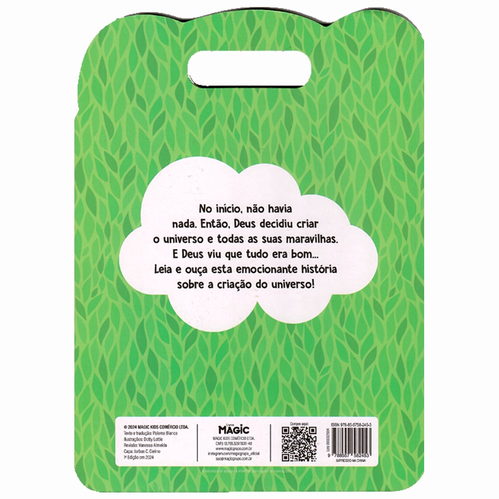 A Criação | QR Codes de Narrações em Inglês e Português