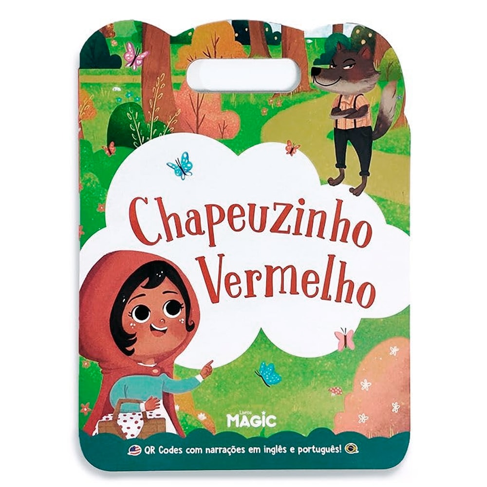 Chapeuzinho Vermelho | QR Codes de Narrações em Inglês e Português