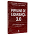 Livro Pipeline de Liderança 3.0, capa marrom com circuitos eletrônicos e título em branco. — Plenitude