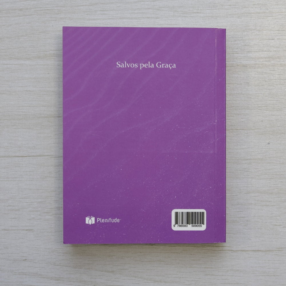 Bíblia Sagrada Pequena | ARC | Capa Brochura Salvos Pela Graça Rosa