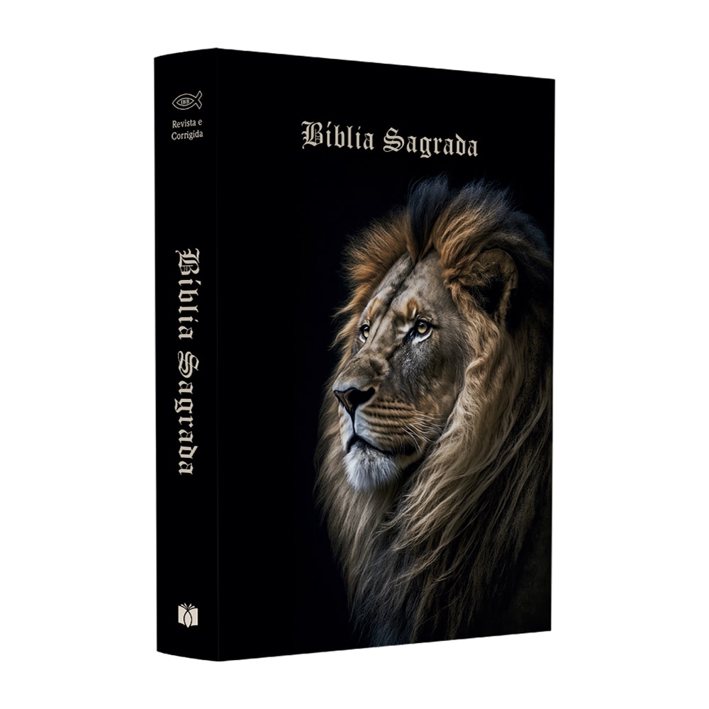 Bíblia Sagrada Pequena | ARC | Capa Brochura Leão Alteza