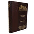 Bíblia Sagrada | Letra Gigante | ARC | Harpa Avivada e Corinhos | Capa PU Luxo Estrela Café e Bordô