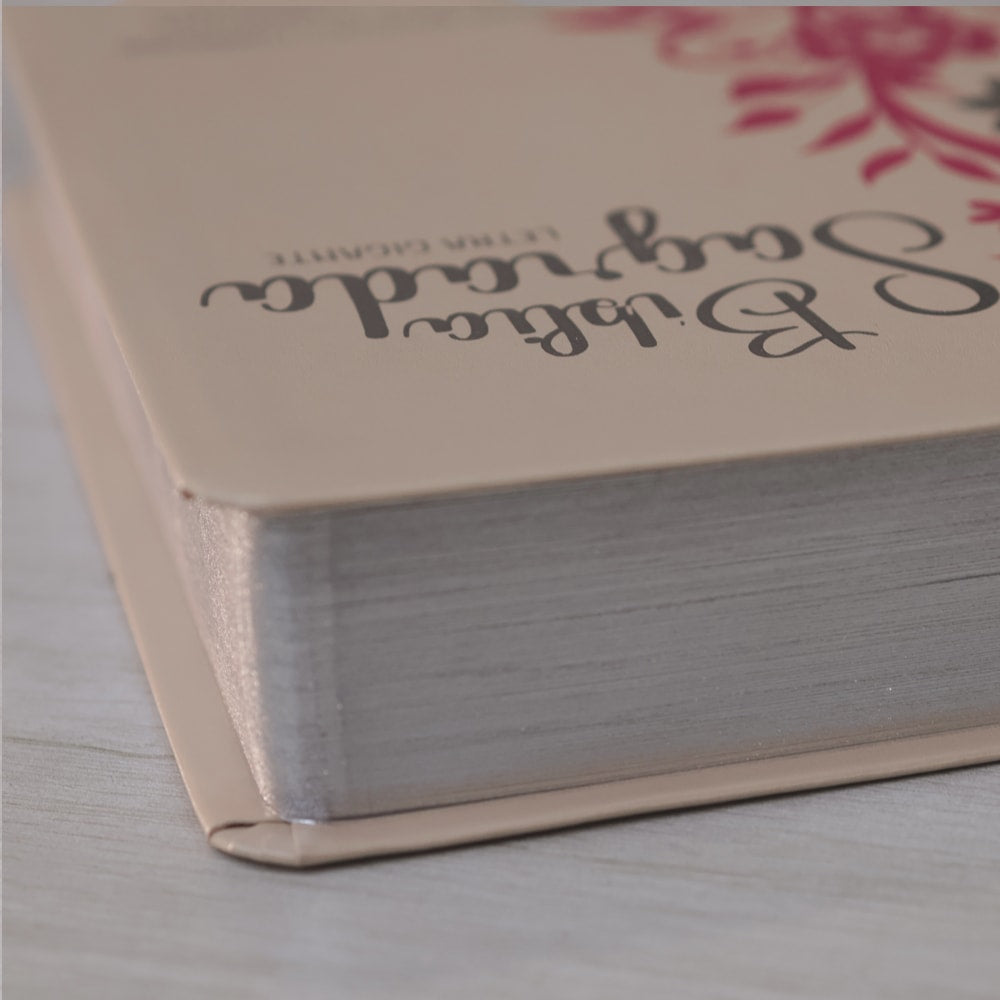 Bíblia Sagrada | Letra Gigante | ARC | Harpa Avivada e Corinhos | Capa PU Luxo Rosê e Pink