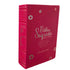 Bíblia Sagrada ARC, capa luxo pink com baixo relevo floral e margaridas, letra hiper gigante. — Plenitude