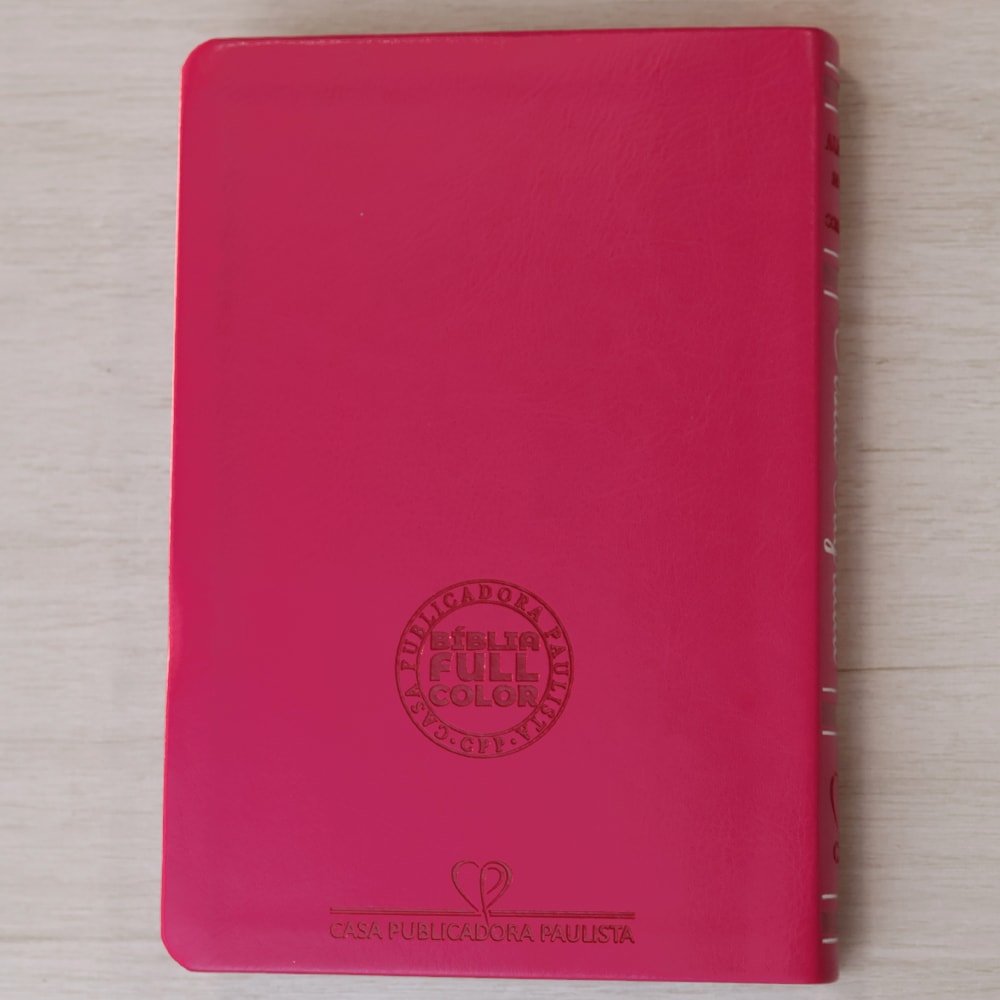 Bíblia Sagrada Floral Margarida | ARC | Hipergigante | Harpa Avivada e Corinhos | Capa Luxo Pink | Com Índice