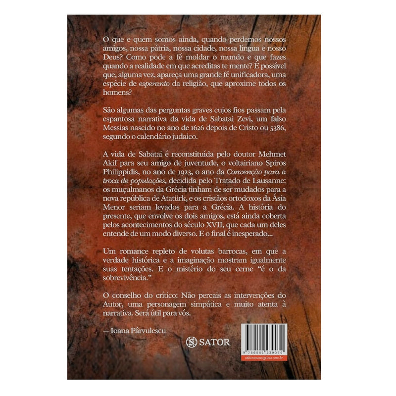 A Espantosa História de Sabatai, o Messias | Andrei Cornea