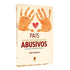 Livro Pais Emocionalmente Abusivos de Anne Dryburgh, capa bege com mãos e coração partido. — Plenitude