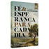 Livro Devocional Fé e Esperança Para Cada Dia 2025 de Flavio Valvassoura, capa com paisagem e árvore. — Plenitude